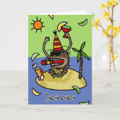 Loco-Cocos Karte (Gelbe Blume)