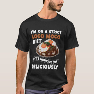 Loco Moco Gravy Funny Hawaiian Food Lover für Hawa T-Shirt