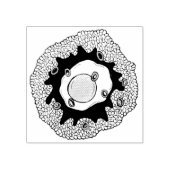 Loco Moco Hawaiian Cuisine Food Rice Hamburger Ei Gummistempel (Prägung)