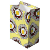 Loco Moco Hawaiian Cuisine Food Rice Hamburger Ei Mittlere Geschenktüte (Vorderseite Schrägansicht)