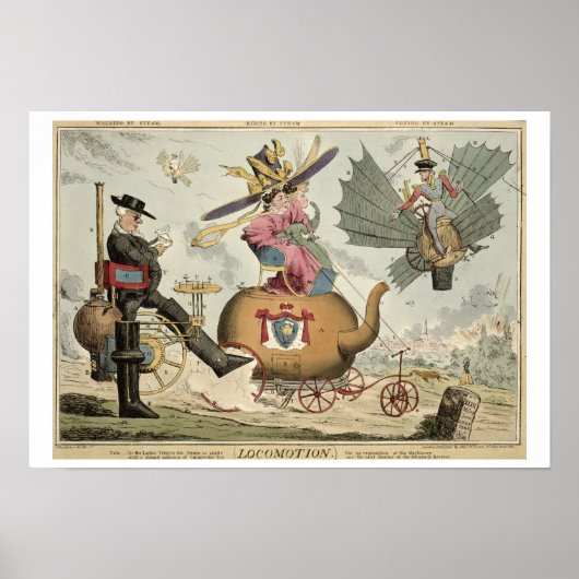 Locomotion - Walking durch Steam, Reiten durch Ste Poster (Vorne)