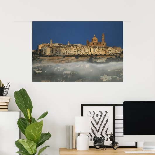 Locorotondo Poster (Heimbüro)