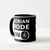 Locrian Music Mode On - Tasse (Vorderseite Links)