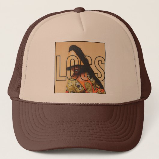 Locs2 Trucker Hat Truckerkappe (Vorderseite)