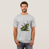Locust Art Design T - Shirt Vector (Vorne ganz)
