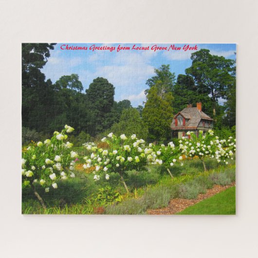 Locust Grove New York.Weihnachtsgrüße Puzzle (Horizontal)