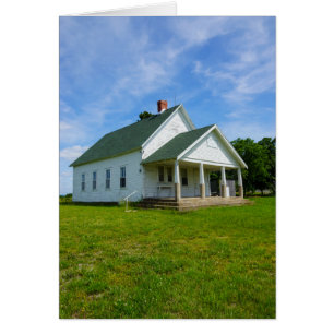 Locust Prairie Schule Grußkarte