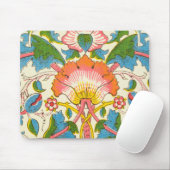 Lodden-Rose (von William Morris) Mousepad (Mit Mouse)