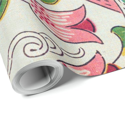 Lodden, William Morris Geschenkpapier (Rolleneckpunkt)