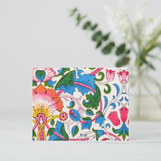 Lodden, William Morris Postkarte (Stehend Vorderseite)