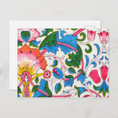 Lodden, William Morris Postkarte (Vorne/Hinten)