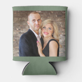 Loden Frost Personalisiert 2 Foto doppelseitig Dosenkühler