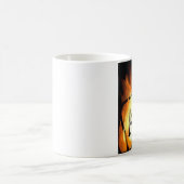 Lodernde As-Poker-Kunst-Kaffeetasse-Tasse Kaffeetasse (Mittel)