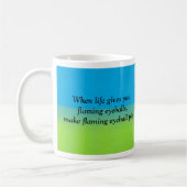 lodernde Augapfeltorte $12,95 Kaffeetasse (Links)