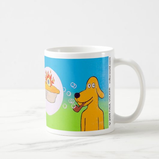 lodernde Augapfeltorte $12,95 Kaffeetasse (Rechts)