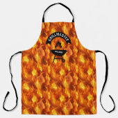 Lodernde BBQ-Grillmaster-Schürze Schürze (Vorderseite)