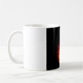 Lodernde Felsengitarre Kaffeetasse (Links)