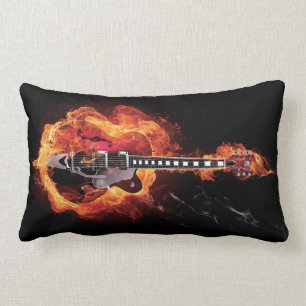 Lodernde Gitarre Lendenkissen