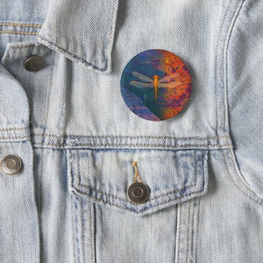 Lodernde Libelle Button (Beispiel)