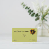 Lodernde Malteserkreuz-Visitenkarte 1 Visitenkarte (Stehend Vorderseite)