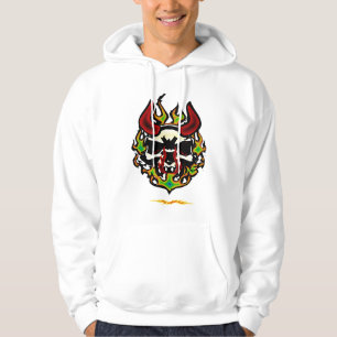 Lodernder SchädelHoodie Hoodie