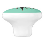 Lodernder Stammes- Sun Keramikknauf (Seitenansicht)