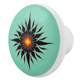 Lodernder Stammes- Sun Keramikknauf