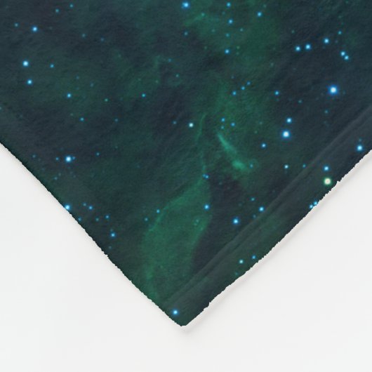 Lodernder Stern-Nebelfleck Fleecedecke (Ecke)