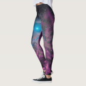 Lodernder Stern-Nebelfleck Leggings (Links)