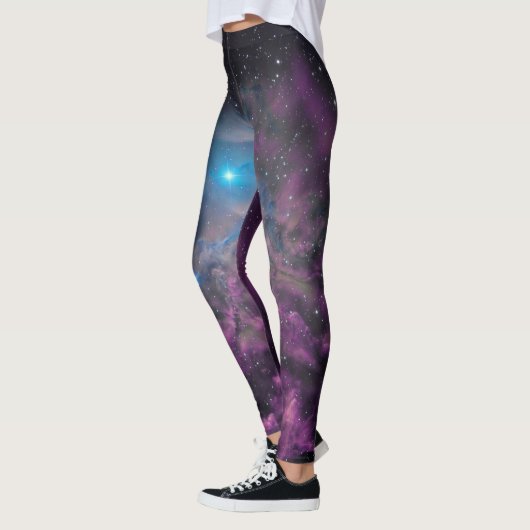 Lodernder Stern-Nebelfleck Leggings (Links)