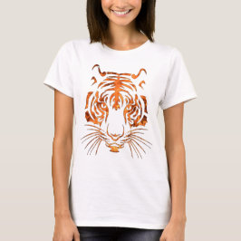 Lodernder Tiger T-Shirt