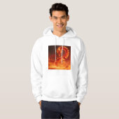 Loderndes Feuerdrache | Mythischer Flammendrache F Hoodie (Vorne ganz)