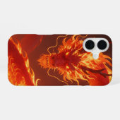 Loderndes Feuerdrache | Mythischer Flammendrache F iPhone 16 Hülle (Rückseite (Horizontal))