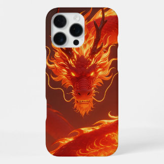 Loderndes Feuerdrache | Mythischer Flammendrache F iPhone 16 Pro Max Hülle