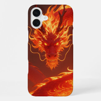 Loderndes Feuerdrache | Mythischer Flammendrache F iPhone 16 Plus Hülle