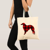 Lodge Borzoi Buffalo Kariert Tragetasche (Vorderseite (Produkt))