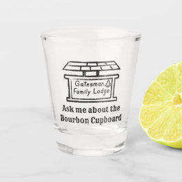 Lodge Bourbon Shotglas Schnapsglas