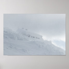 Lodge Draga Karolina auf dem großen Berg Snežnik S Poster