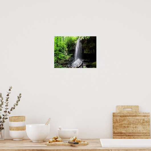 Lodge Falls, Alabama Poster (Küche)