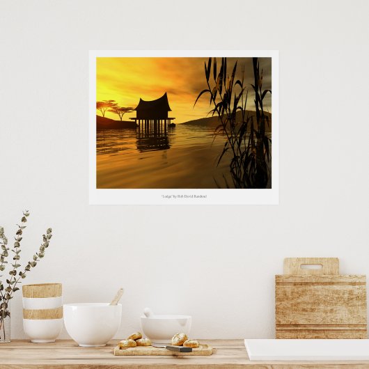 Lodge Poster (Küche)