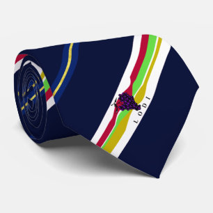 Lodi (Kalifornien) Flagge Neck Tie Krawatte