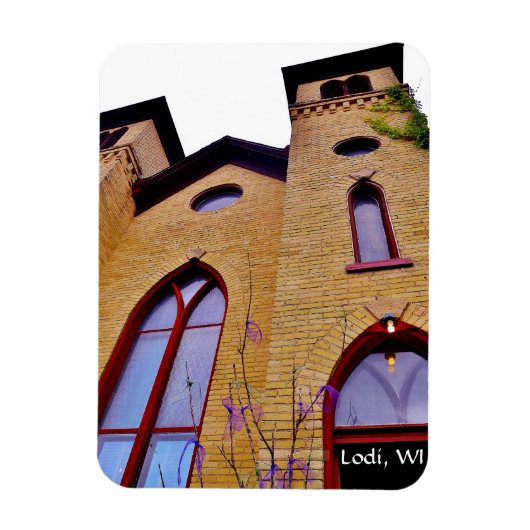 Lodi, Wisconsin Magnet (Vertikal)