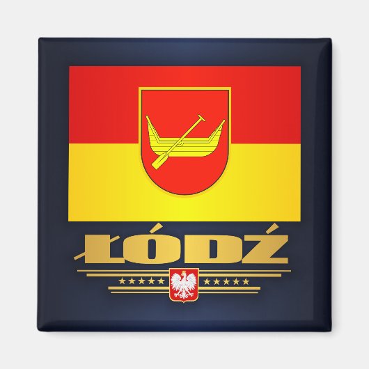 Lodz Magnet (Vorne)
