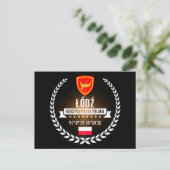 Łódź Postkarte (Stehend Vorderseite)