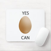 L'oeuf pendule, the egg clock. mousepad (Mit Mouse)