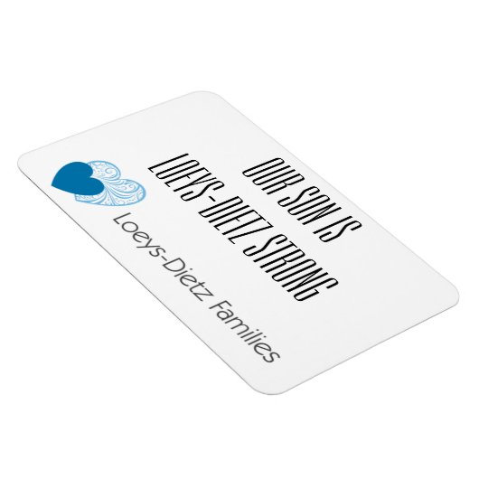 Loeys-Dietz Car Magnet (Rechte Seite)