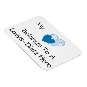 Loeys-Dietz Car Magnet