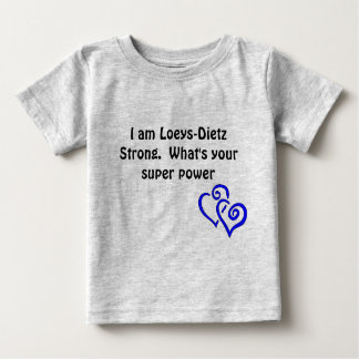 Loeys-Dietz Säugling Take Heart Onsie Baby T-shirt