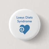 Loeys Dietz-Syndrom Button (Vorderseite)