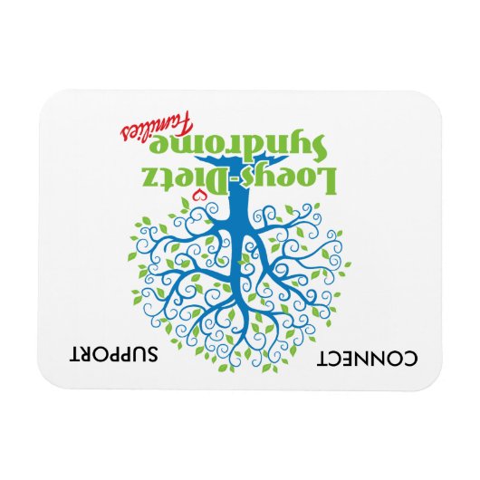 Loeys-Dietz Take Heart Car Magnet (Horizontal)